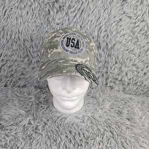 Unbranded USA Baseball Cap Unisex One Size Green Digital Camo Embroidered Hat